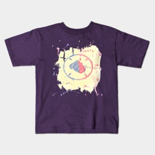 Watercolor Heavy logo Kids T-Shirt